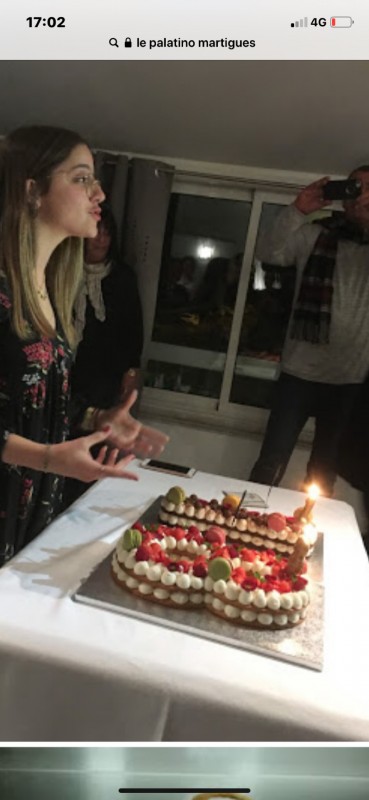 Organisation d’un anniversaire pour une jeune fille pour ses 18 ans dans notre salle de réception sur la côte bleue à Carro au Palatino