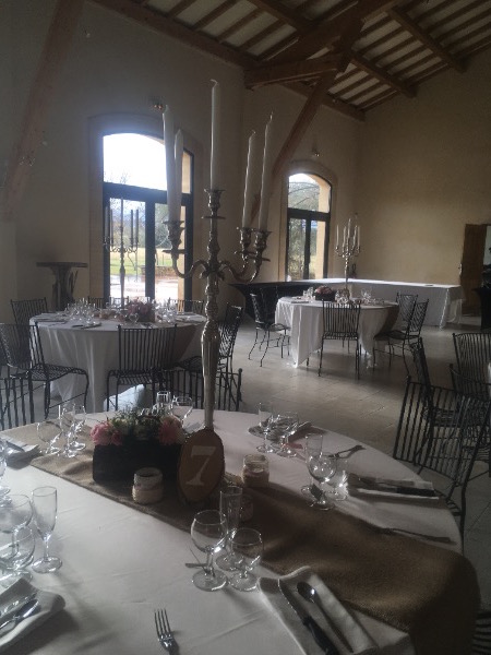 Prestation traiteur pour un mariage Domaine de Sulauze près de Salon de Provence