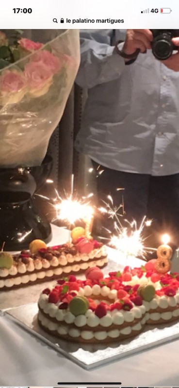 Organisation d’un anniversaire pour une jeune fille pour ses 18 ans dans notre salle de réception sur la côte bleue à Carro au Palatino