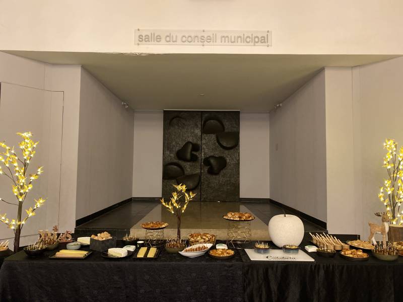 Prestation traiteur organisée pour la mairie de Martigues