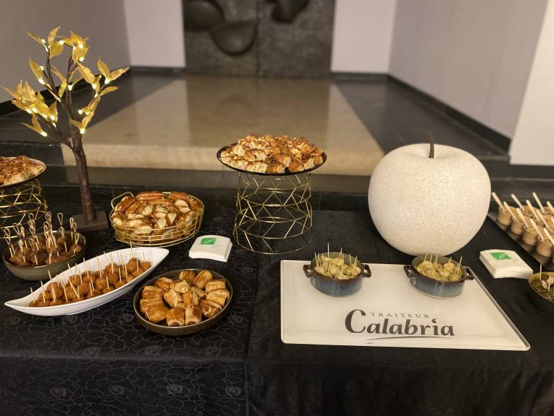 Prestation traiteur organisée pour la mairie de Martigues