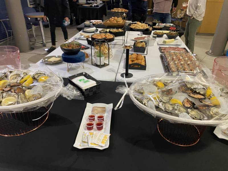 Prestation traiteur pour le salon de la chaussure de Martigues en 2023