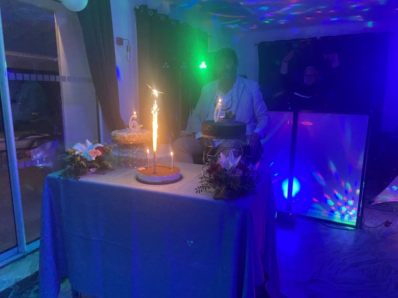 Prestation traiteur pour un anniversaire dans notre salle de réception à Carro près de Martigues