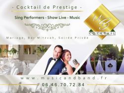 Animation musicale pour événement Martigues M&B Cocktail