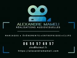 Réalisations audiovisuelles Martigues Alexandre Mameli