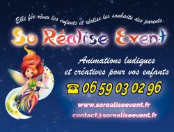 Animations ludiques et créatives pour les enfants Martigues So Realise Event