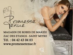 Robes de mariée Saint Mitre Les Remparts Promesse tenue